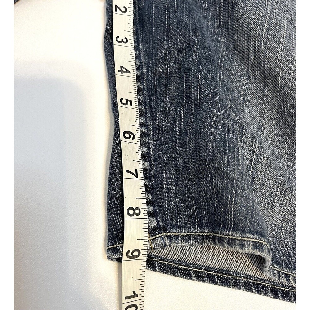Silver Jeans Lexie Shorts Womens Sz 26 Mid Rise Light Distressed Stretch Cotton - Picture 9 of 10